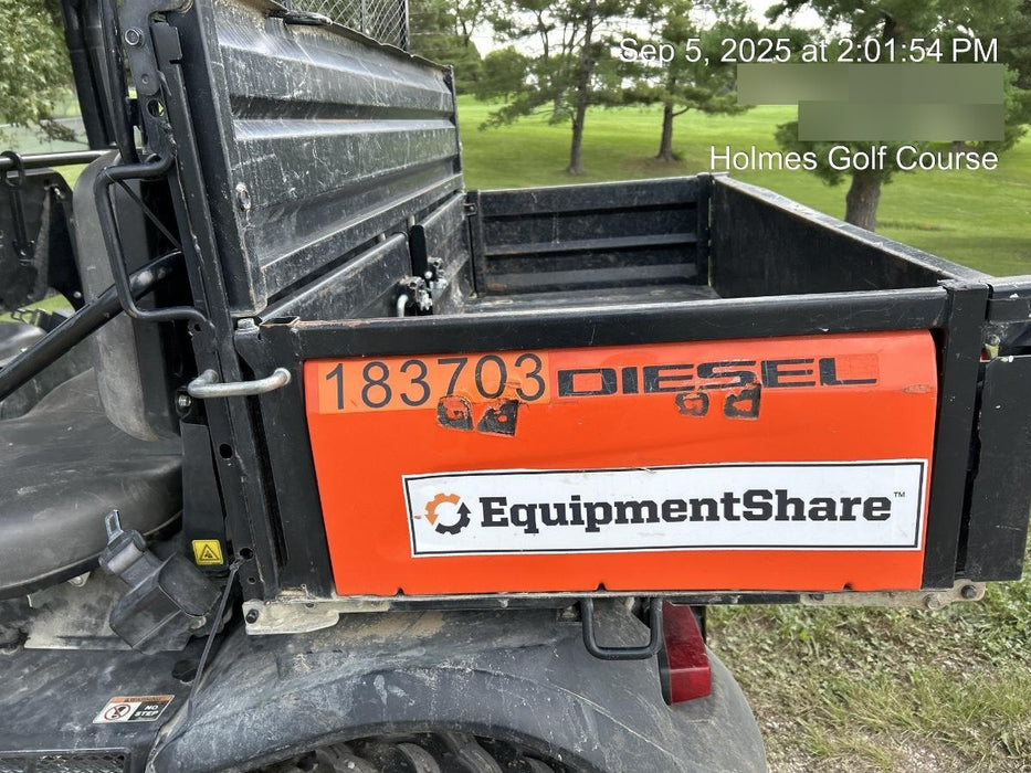 2021 Kubota RTV-X1140W-H Plastic Canopy, Windshield Acrylic Clear, LED Strobe Light, Wire Harness Kit, Back up Alarm