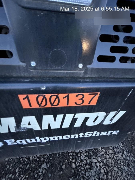 2020 Manitou MTA8044 Cab/Heat/Air, Solid Tires, Work Lights, Beacon, Aux Hydraulics, Back up Alarm, Lifting Eye, Mirrors, ES Keypad