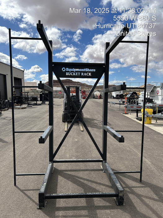 2024 FLUID POWER SUPPORT Four Bucket Rack