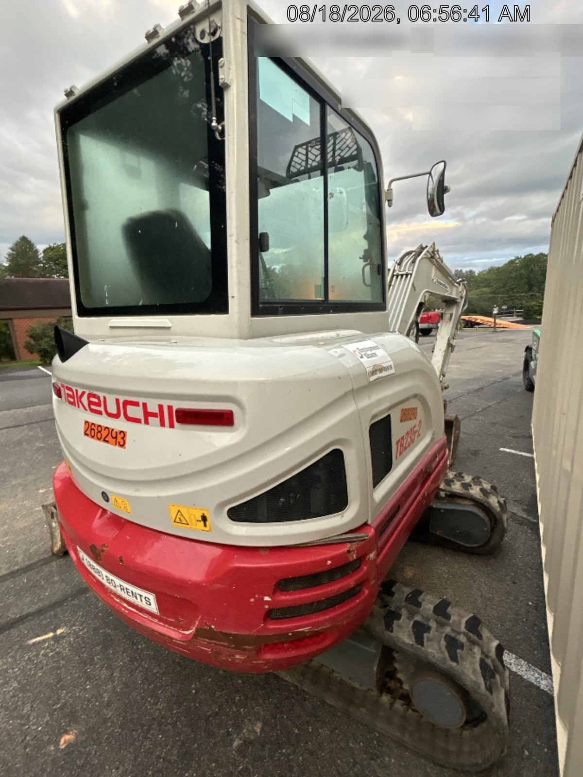 2022 TAKEUCHI TB235-2CR