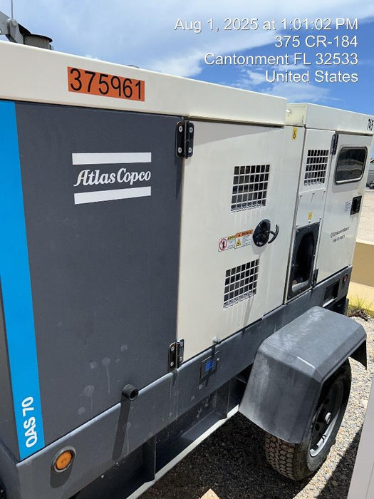 2023 ATLAS COPCO QAS 70