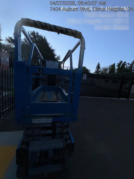 2019 Genie GS-1930 Half Height Swing Gate, 800W Inverter