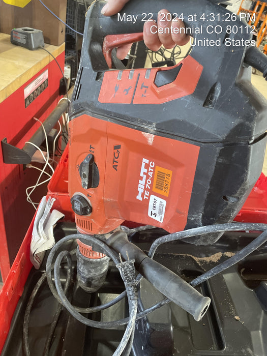 2023 HILTI TE 70-ATC/AVR