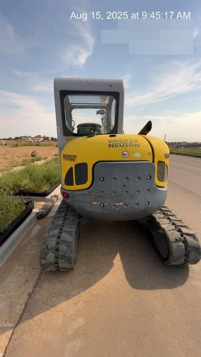 Wacker Neuson EZ38 EZ38 8K Track Excavator, TRK, LGD, CANOPY,  Bucket