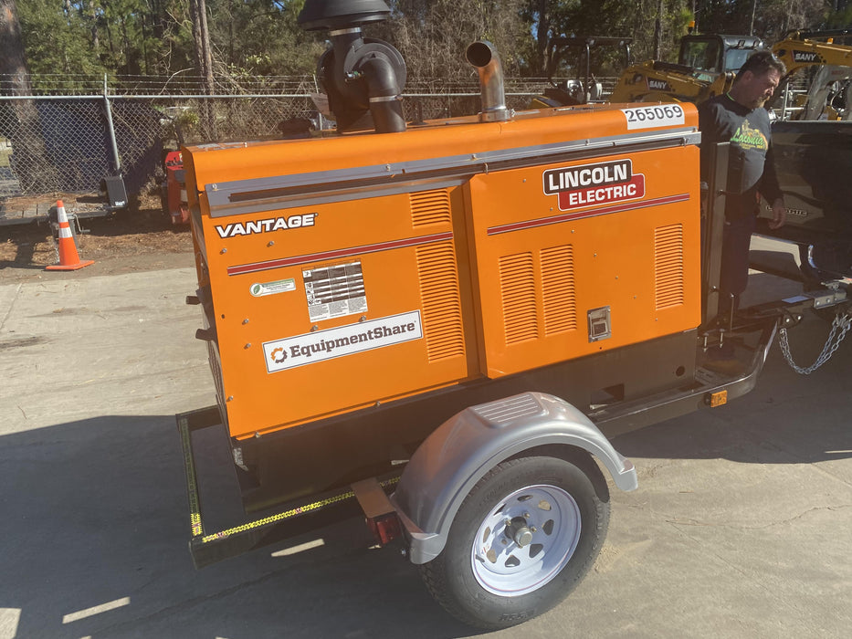 2022 Lincoln Electric Vantage 549X Crosslink Technology, Trailer Mounted, ES Decals, T3