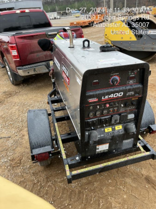 2024 Lincoln Electric LE400 Kubota V1505, Trlr, Cable Rack, Light Kit, ES Decals, T3