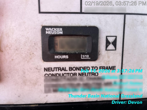 2018 Wacker Neuson LTV6L-MH Wacker Neuson LTV6L Mobile Light Tower w/Fuel Level Sensor Installed