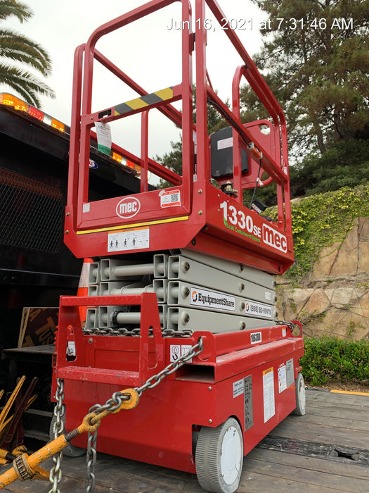 2020 MEC 1330SE Solid NM Tires, Steel Swing out Doors, LCS, Beacon, 900W Inverter