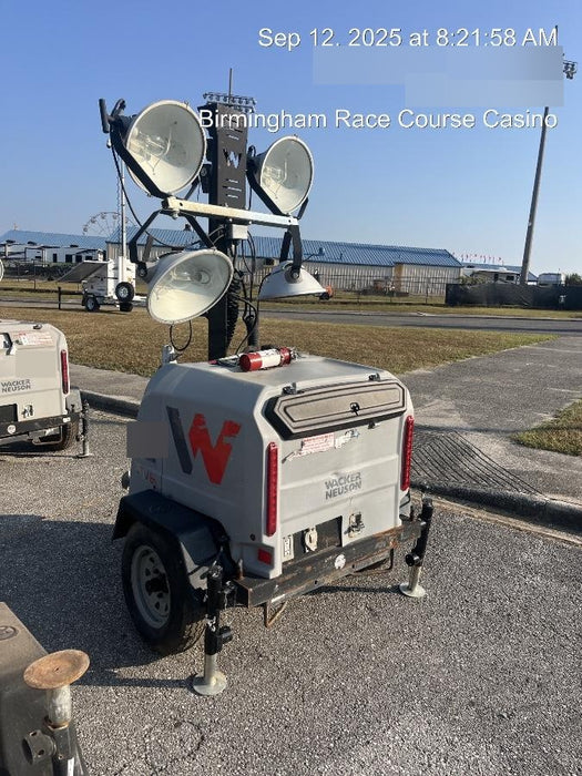 2019 Wacker Neuson LTV6L-MH Wacker Neuson LTV6L Mobile Light Tower w/Fuel Level Sensor Installed