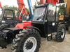 2019 Manitou MTA12042 Cab/Heat/Air, 120 HP, Solid Tires, Work Lights, Lift Hook, Auxiliary Hydraulics w/66" Carriage and 60" Forks