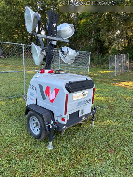 2017 Wacker Neuson LTV6L-MH Wacker Neuson 6 kW Towable Light Generator