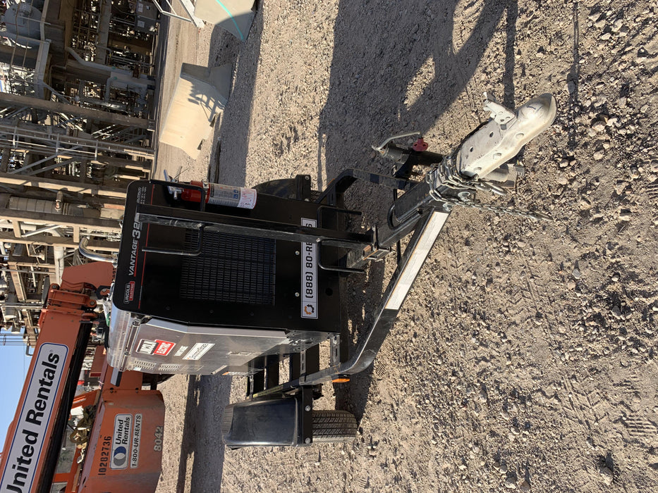 2020 Lincoln Electric Vantage 322 Welder Ready-Pak 3, w/ GPS & Decals (includes trailer, cable rack, fender light kit)