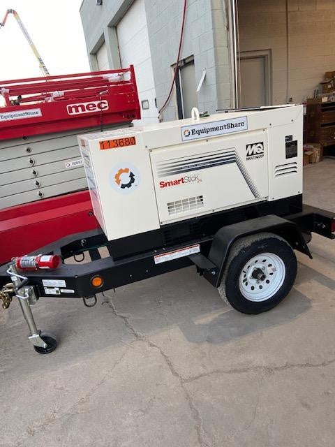 2020 Multiquip DLW400ESA4 400 amp Welder, 14kW, 120/240V, T4F Kubota, Trailer