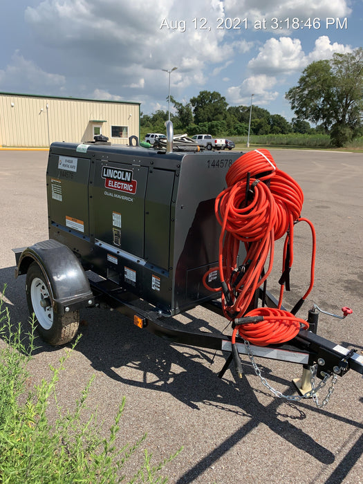 2021 Lincoln Electric Dual Maverick 200/200X Ready Pak 3 (includes trailer, cable rack, fender light kit)