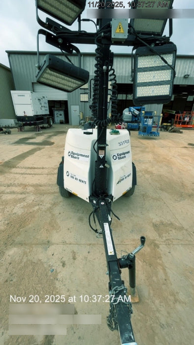 2023 Generac MLT2 Diesel, Flex Switch 120V Input, Powerzone Controller, (4) 320W LED Lights, 4kW Generator, 39.9 Gal Fuel Tank, 2" Ball, T3