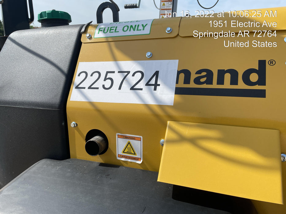 2022 Allmand NLV3GR (4) LED Light Fixture 350W, 23' Vertical Mast, 3kW Prime, Towable, Deep Sea L401, Leveling Jacks, Yanmar T4F 5.8hp