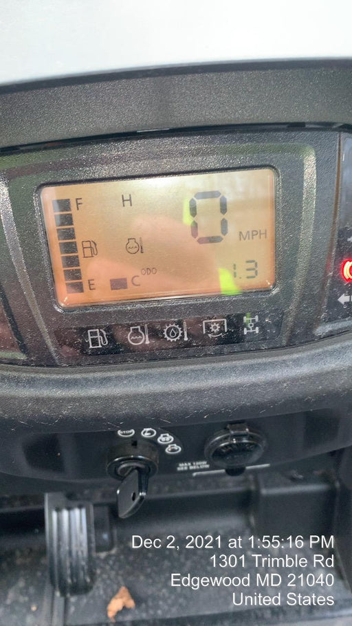 2021 Kubota RTV-X1140W-H Plastic Canopy, Windshield Acrylic Clear, LED Strobe Light, Wire Harness Kit, Back up Alarm