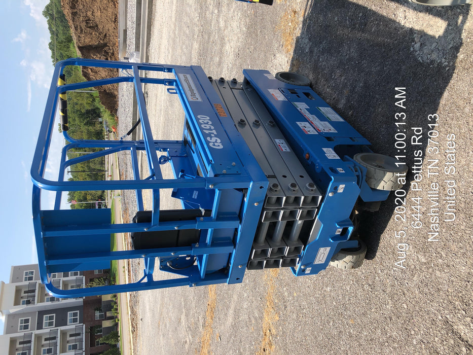 2020 Genie GS-1930 Fixed rails with chain entry gate - Pre A92.20