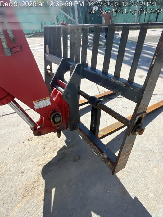 2019 Manitou MTA10055 MTA10055 - 74 HP T4, Canopy, Worklights/Strobe, Beacon, 66" Carriage, 60" Forks, Solid Tires, Lift Hook, Aux Hydraulics