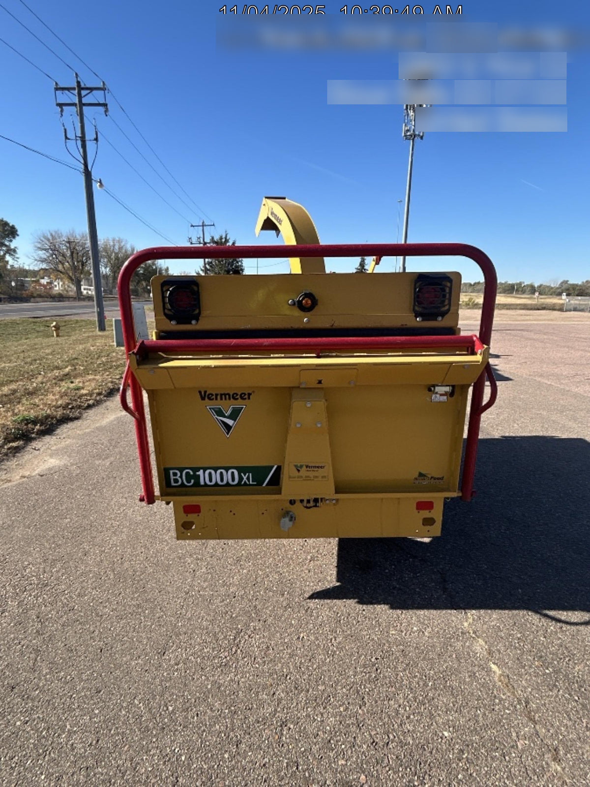 2021 VERMEER BC1000XL Diesel