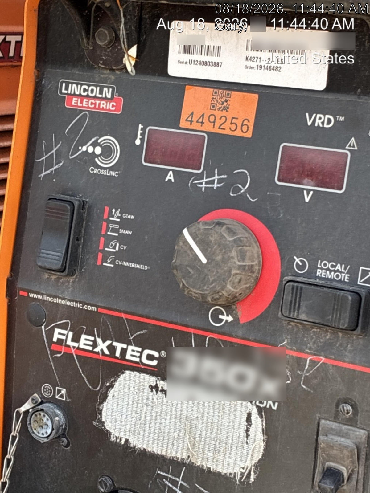 2024 LINCOLN ELECTRIC FLEXTEC 350X