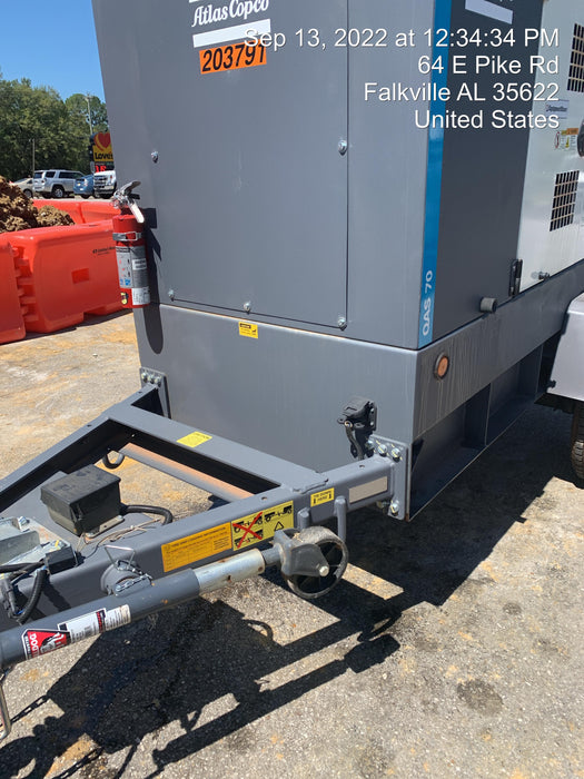 2022 ATLAS COPCO QAS 70