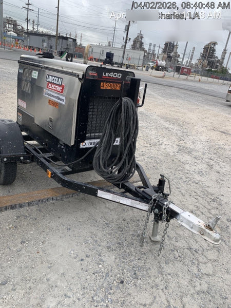 2024 Lincoln Electric LE400 Kubota V1505, Trlr, Cable Rack, Light Kit, ES Decals, T3