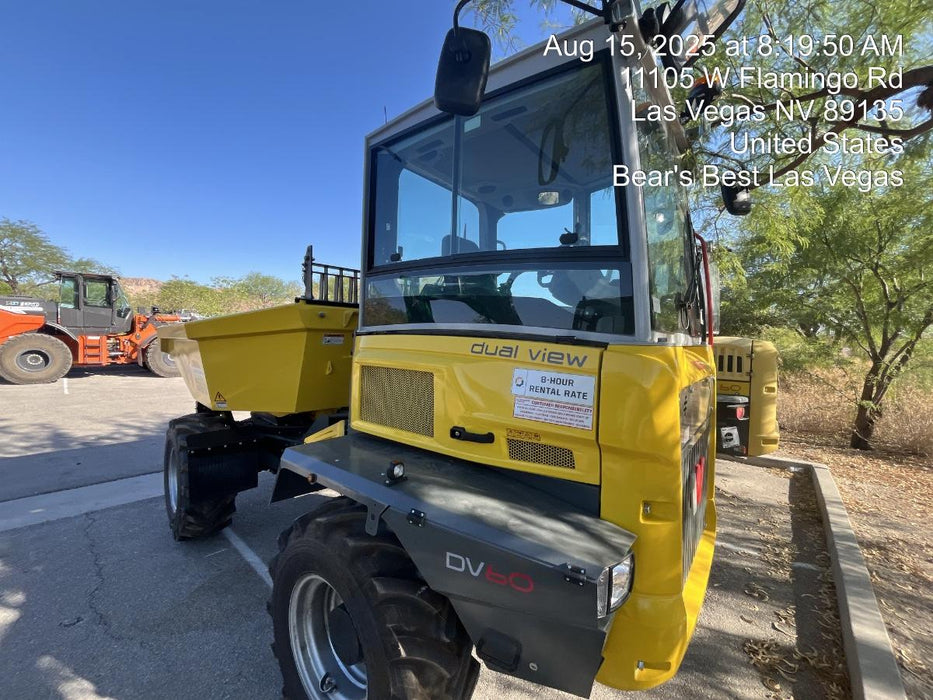 2025 WACKER NEUSON DV604 Cab Standard Tires