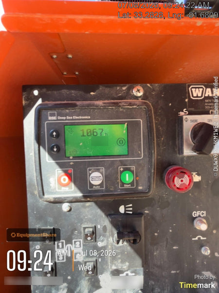 2024 Wanco WLTT-4MM4K Diesel, Mitsubishi L2E, 9.0HP @1800 rpm, Deep Sea Controller, Shore Power Plug, Auto Start, (4) 350W LED Floodlights, 4kW Generator, 60 Gal Fuel Tank, 2" Ball, T3