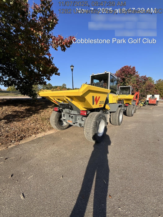 2025 WACKER NEUSON DV605 Cab Turf Tires