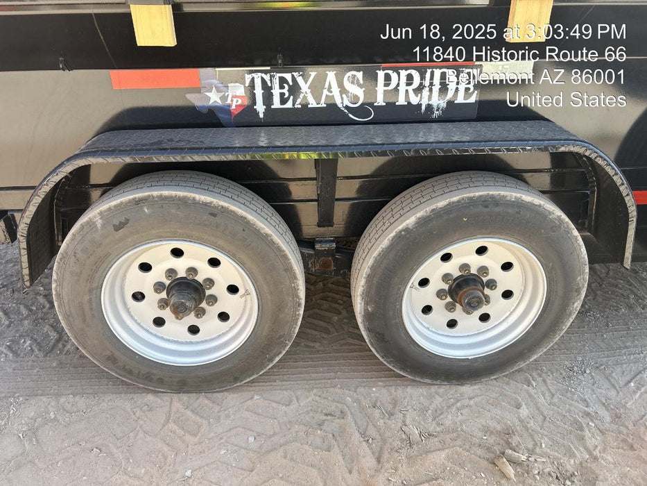 2025 TEXAS PRIDE TRAILERS DT714416KBP