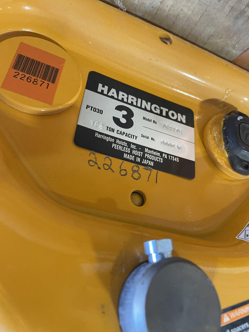 2022 HARRINGTON PTF2030