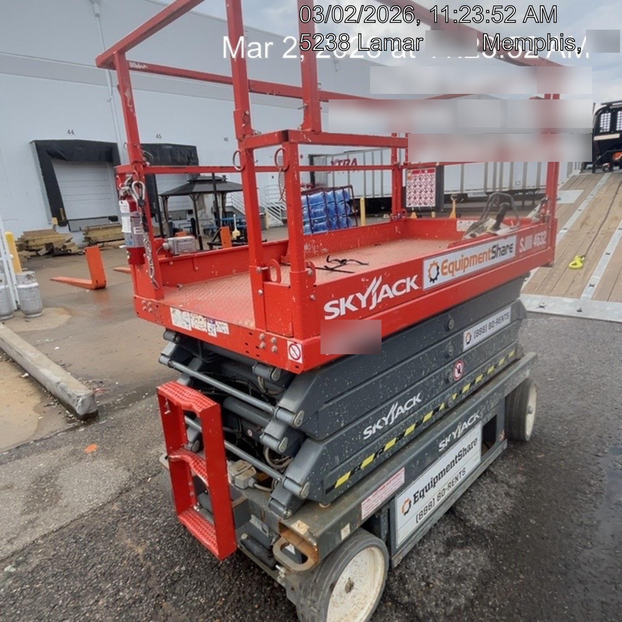 2019 Skyjack SJIII-4632 Skyjack SJIII4632 Standard w/Trojan Batteries