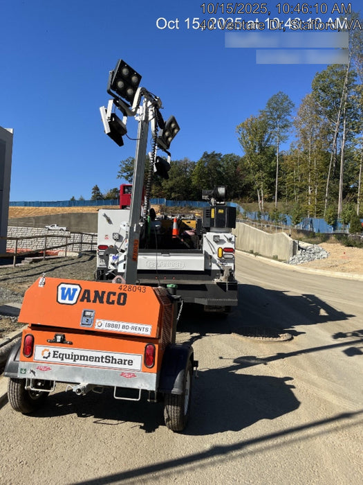 2024 Wanco WLTT-4MM4K Diesel, Deep Sea Controller, Shore Power Plug, Auto Start, (4) 350W LED Floodlights, 4kW Generator, 60 Gal Fuel Tank, 2" Ball, T3