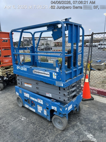 2019 Genie GS-1930 Half Height Swing Gate, 800W Inverter