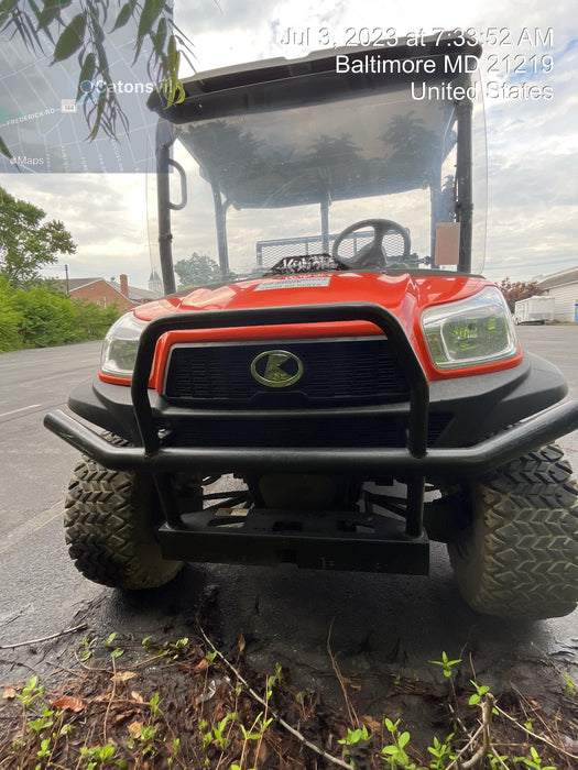 2021 Kubota RTV-X1140W-H Plastic Canopy, Windshield Acrylic Clear, LED Strobe Light, Wire Harness Kit, Back up Alarm