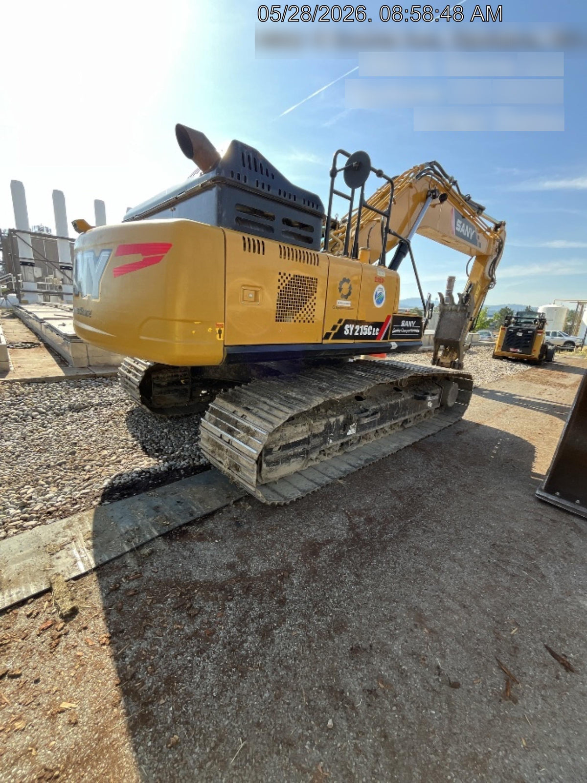 Sany SY215 SY215 Tier 4 - Cab w/Hydraulic QC, Buckets: 48" , Hydraulic Hammer 4,000 lb impact class