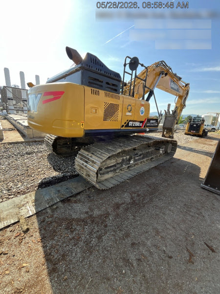 Sany SY215 SY215 Tier 4 - Cab w/Hydraulic QC, Buckets: 48" , Hydraulic Hammer 4,000 lb impact class