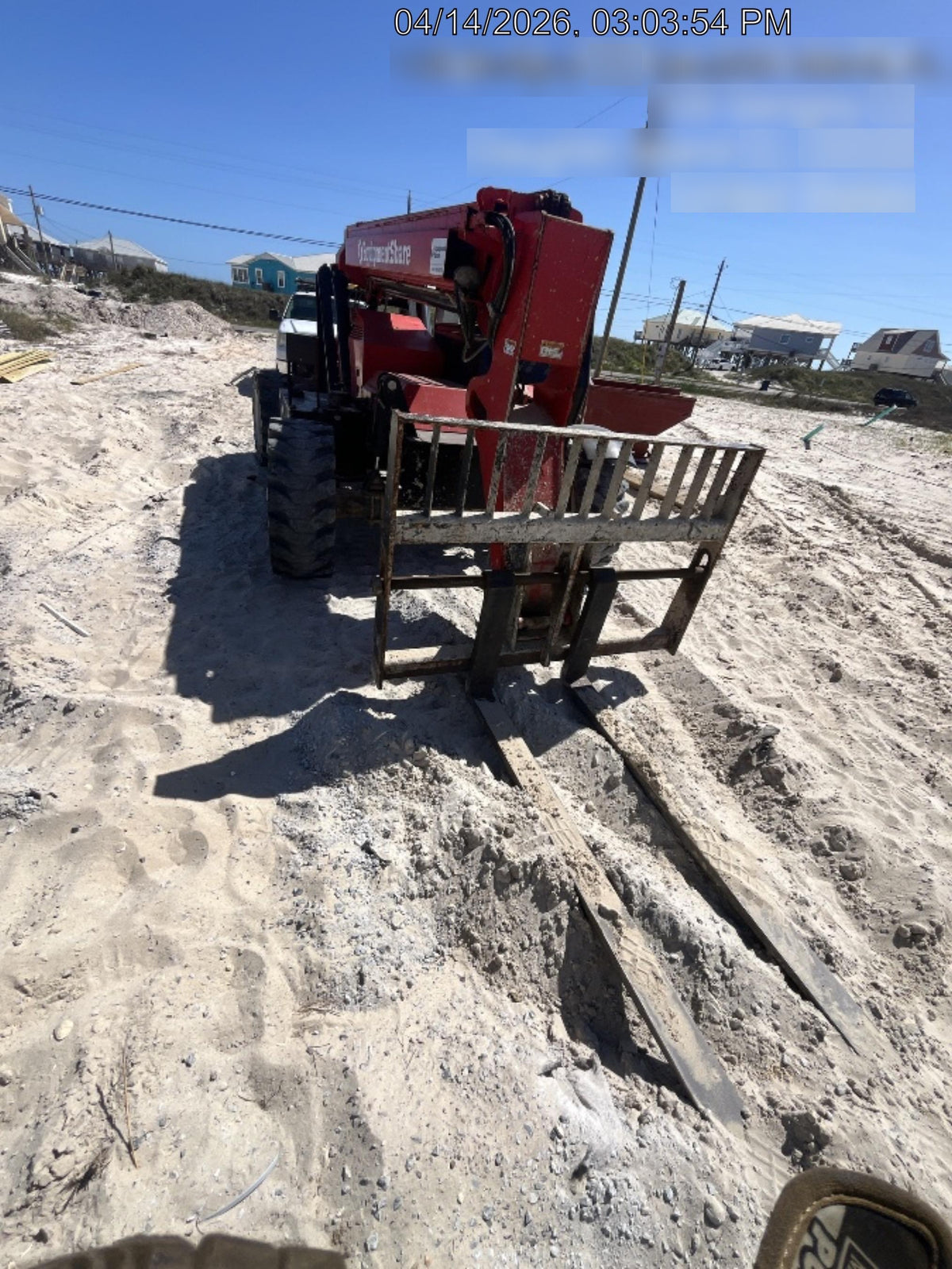 2019 Manitou MTA6034 Manitou MTA6034 Canopy, LED Work Lights, Solid Tires, Beacon, Auxiliary Hydraulics w/48" Carriage and 48" Forks