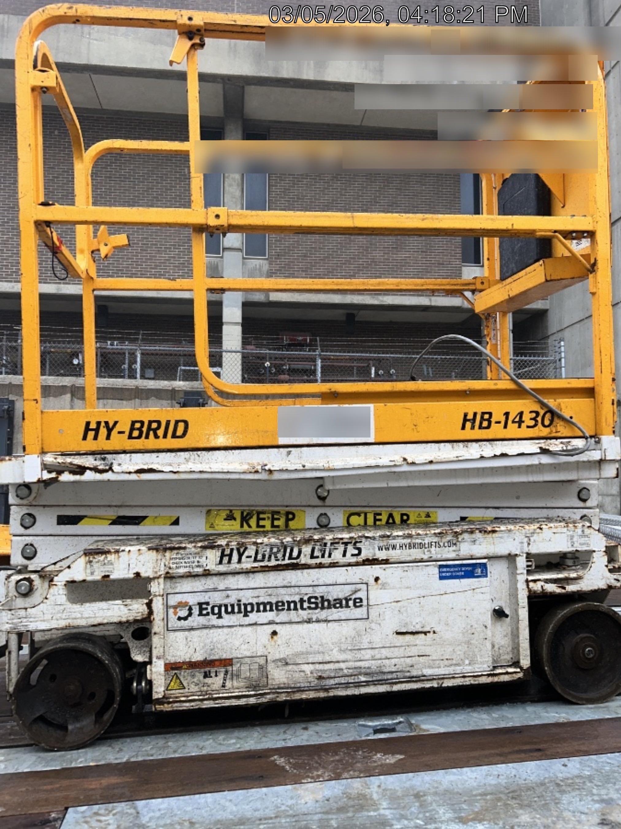 2017 CUSTOM EQUIPMENT HB-1430