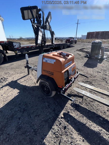 2024 Generac MLT2 Diesel, Flex Switch 120V Input, Powerzone Controller, 
(4) 320W LED Lights, 4kW Generator, 39.9 Gal Fuel Tank, 2" Ball, T3