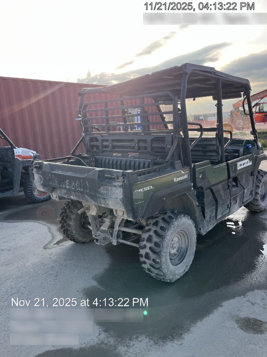 Kawasaki Mule PRO-DXT Movement Alarm, Beacon, Hard Top, ES Track Hardware