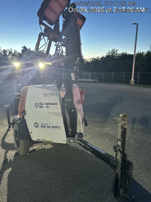 2023 Generac MLT2 Diesel, Flex Switch 120V Input, Powerzone Controller, 
(4) 320W LED Lights, 4kW Generator, 39.9 Gal Fuel Tank, 2" Ball, T3