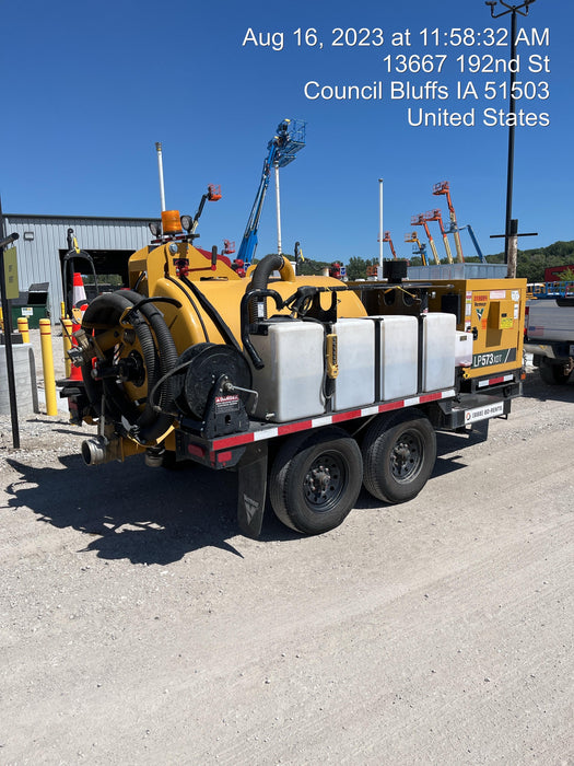 2023 Vac-Tron LP573XDT T4 Koehler Diesel Engine, 500 Gallon Debris Tank, x2 100 Gallon Water Tanks