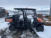 2022 Kubota RTV-X1140W-H Plastic Canopy, Windshield Acrylic Clear, LED Strobe Light, Wire Harness Kit, Back up Alarm
