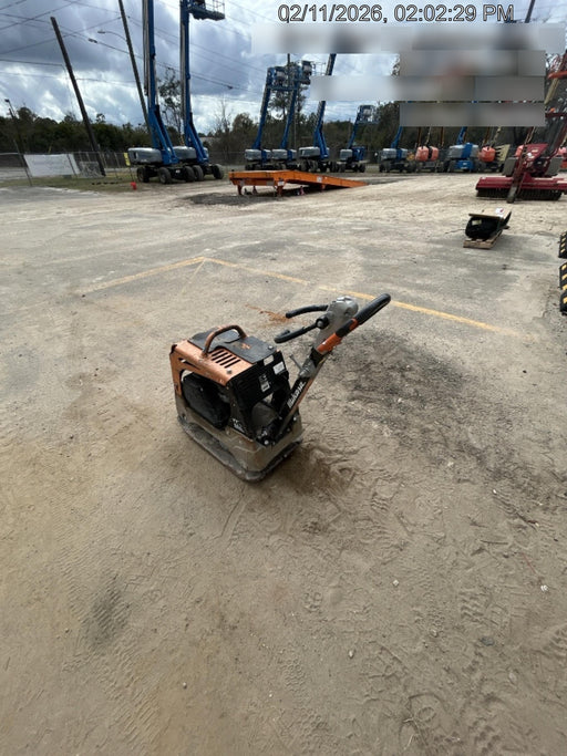 2023 Multiquip MVH158 Honda GX200, 17" Plate, Gas