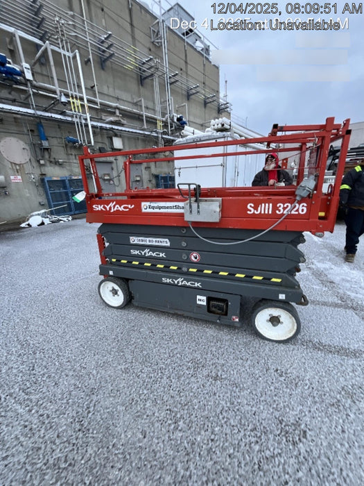 2017 Skyjack SJIII-3226 Standard Rental Specs