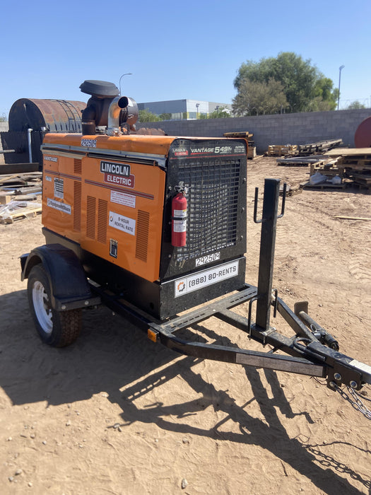 2023 Lincoln Electric Vantage 549X Crosslink Technology, Trailer Mounted, ES Decals, T3