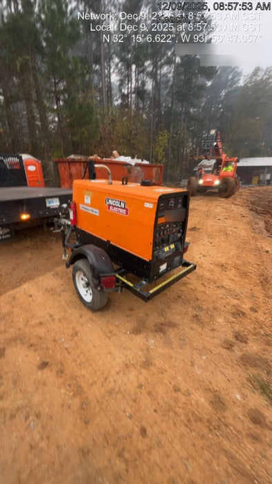 2022 Lincoln Electric LE400 Kubota V1505, Trlr, Cable Rack, Light Kit, ES Decals, T3