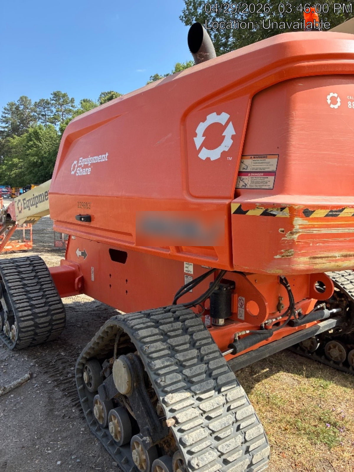 2022 JLG 660SJ Quad Track